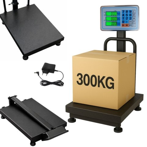 Waga 300 kg 40x50 + oparcie Fortrade