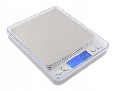 Waga jubilerska 2000g x 0,1g szara duża) Fortrade