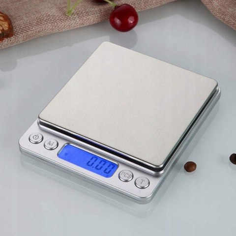 Waga jubilerska 2000g x 0,1g szara duża) Fortrade