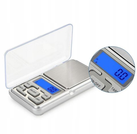 Waga jubilerska 200g x 0,01g szara mała Fortrade