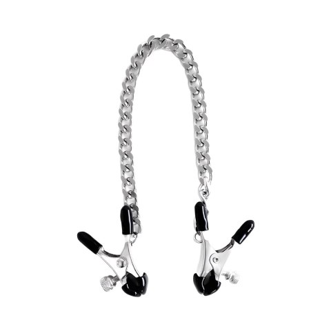 Zaciski na sutki Bite Heavy Nipple Clamps Silver Brutus Brutus