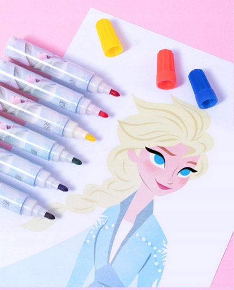 Zestaw kredek do malowania pudełko kredlo farby flamastry zestaw plastyczny Fortrade