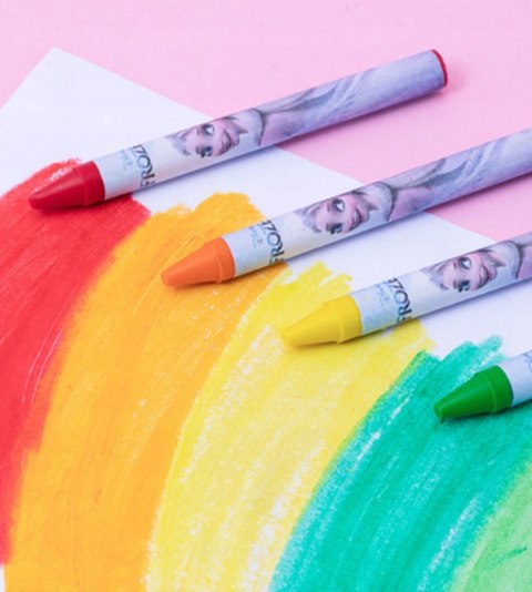 Zestaw kredek do malowania pudełko kredlo farby flamastry zestaw plastyczny Fortrade