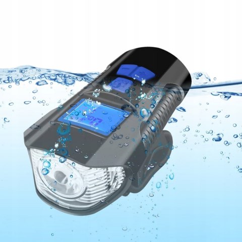 Zestaw lampek rowerowych z licznikiem Fortrade