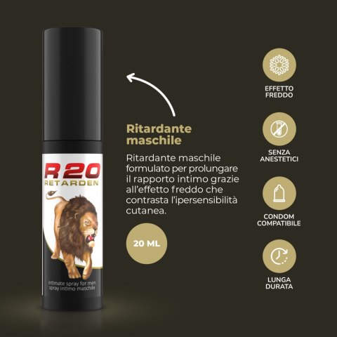 Chłodzący Spray Opóźniający R20 20Ml IntimateLine IntimateLine