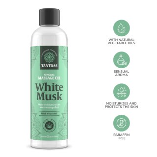 Olejek Do Masażu Tantras Love Oil White Musk 150Ml IntimateLine IntimateLine