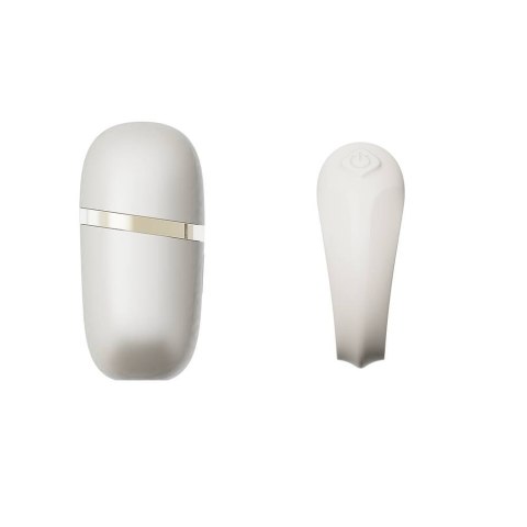 Pierścień erekcyjny ze stymulatorem Apis Ivory White Zalo Zalo