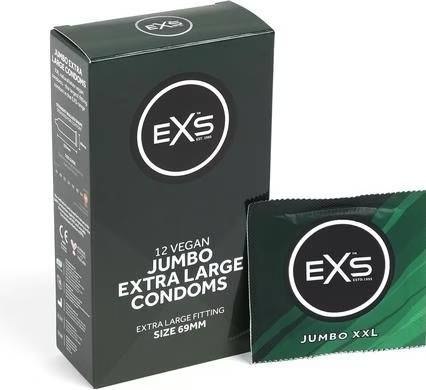 Prezerwatywy XXL Jumbo Condoms 12 Pcs EXS EXS