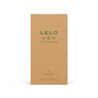 Prezerwatywy Organiczne Hex 12 Pack Lelo Lelo