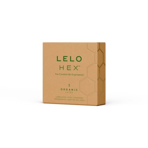 Prezerwatywy organiczne HEX Organic Condoms 3 pack LELO Lelo