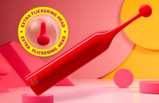 Stymulator łechtaczki z wymiennymi końcówkami Pop Romp Romp