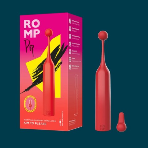 Stymulator łechtaczki z wymiennymi końcówkami Pop Romp Romp