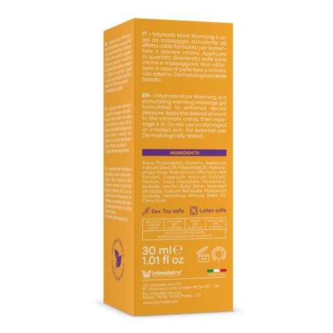 Żel Stymulujący Intymate More Warming 30 Ml IntimateLine IntimateLine