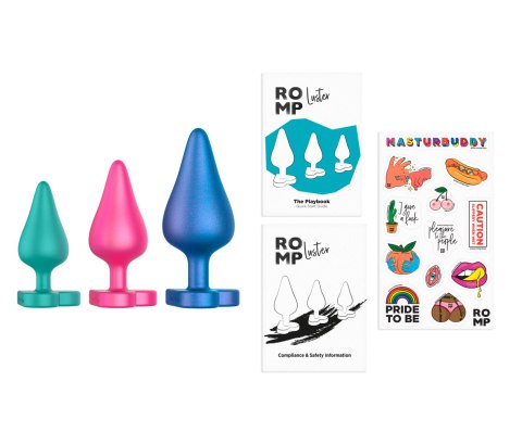 Zestaw korków analnych Luster Romp Romp