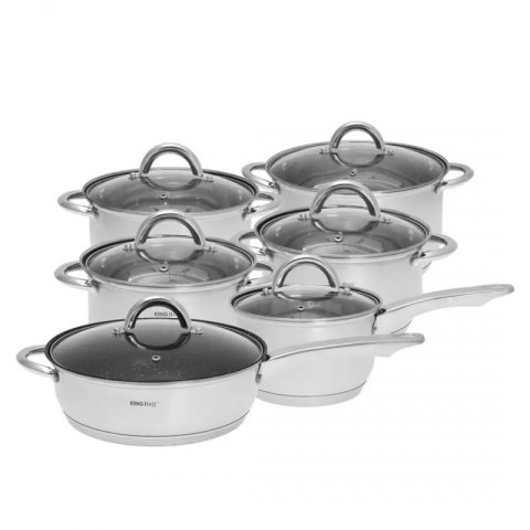 12 ELEMENTOWY ZESTAW GARNKÓW KINGHOFF KH-4457 Kinghoff