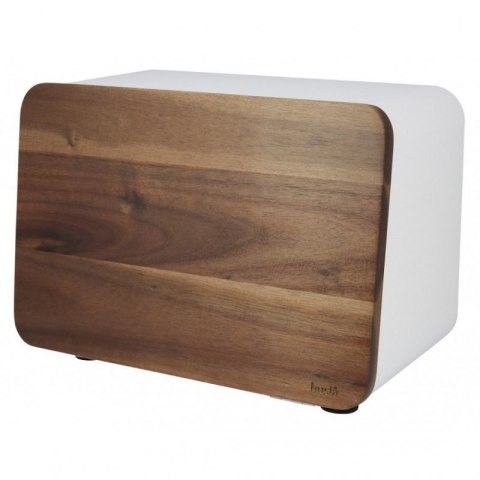 CHLEBAK STALOWY Z POKRYWĄ AKACJOWĄ HUSLA 73937 Husla