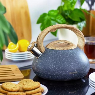 CZAJNIK Z GWIZDKIEM 2,7L KLAUSBERG KB-7250 GRANIT WOOD Klausberg