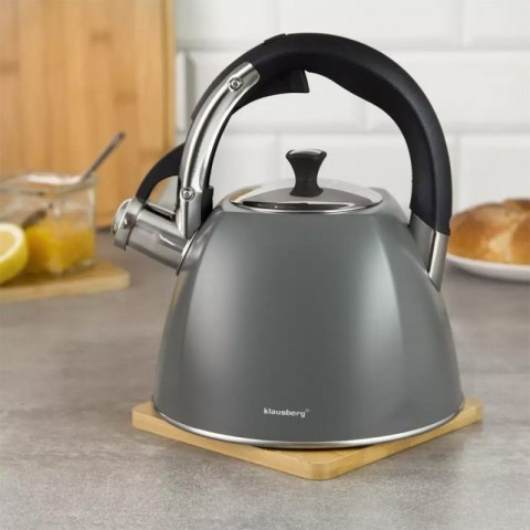 CZAJNIK Z GWIZDKIEM KLAUSBERG 2,2L KB-7411 Klausberg