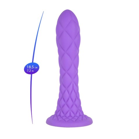 Dildo 18,5 cm Fantasy Line Dreamy (7") Purple Silexd Silexd