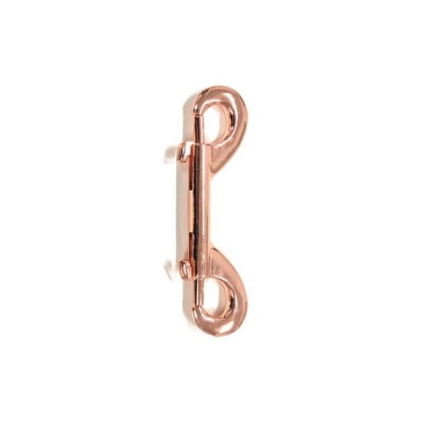 Karabińczyk Rose Gold Double Ends Clips Liebe Seele Liebe Seele