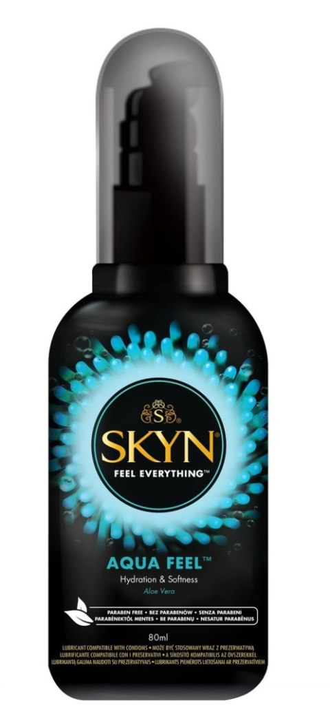 Lubrykant Wodny Z Aloesem I Witaminą E Skyn Aqua Feel 80 Ml Unimil Unimil