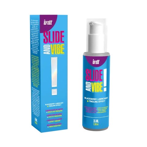 Lubrykant wodny z efektem wibracji Slide And Vibe! 35ml intt Intt