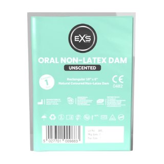 Nielateksowy koferdam oralny Non-Latex Oral Dam 1 pc EXS EXS