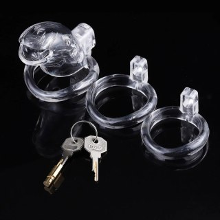 Pas cnoty Shark Cage Chastity Cage Clear Brutus Brutus