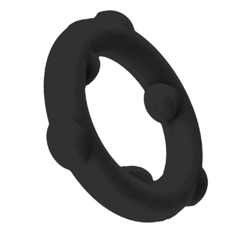 Pierścień erekcyjny [SIL] SPINNER Cockring Black Oxballs Oxballs