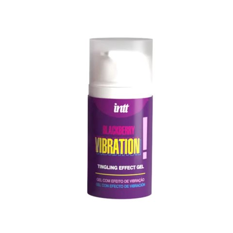 Płynny wibrator Vibration Black Berry 15ml intt Intt