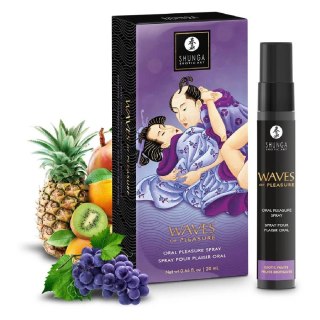 Spray do seksu oralnego Waves of Pleasure Exotic Fruits 20ml Shunga Shunga