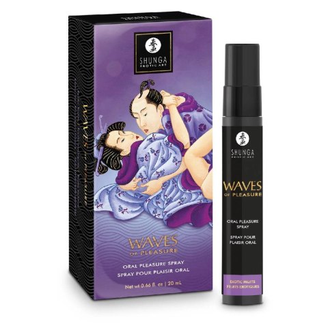 Spray do seksu oralnego Waves of Pleasure Exotic Fruits 20ml Shunga Shunga