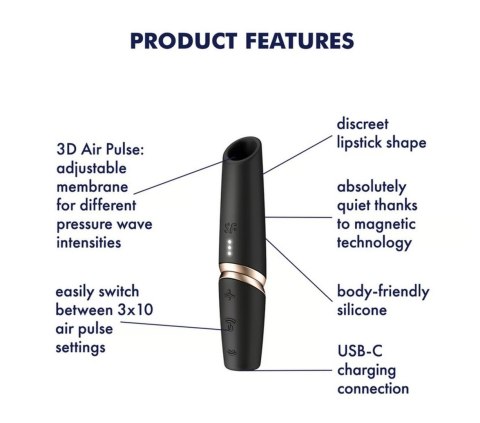 Stymulator łechtaczki Perfect Kiss Satisfyer Satisfyer