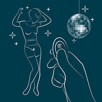 Wibrator do bielizny Party Romp Romp