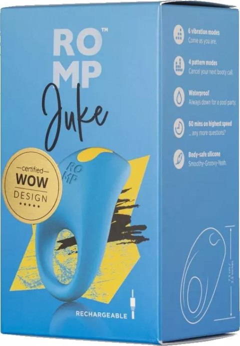 Wibrujący pierścień erekcyjny Juke Romp Romp