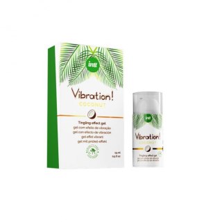 Żel Stymulujący Vibration! Coconut Oli Vegan 15 Ml intt Intt