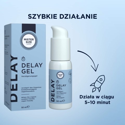 Żel opóźniający Delay Gel 50ml Mister Size Mister Size