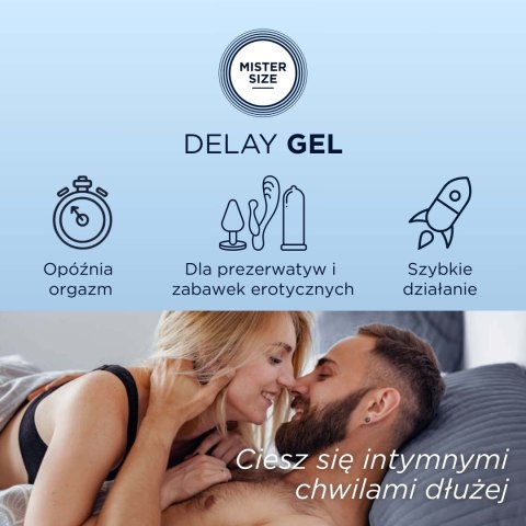 Żel opóźniający Delay Gel 50ml Mister Size Mister Size