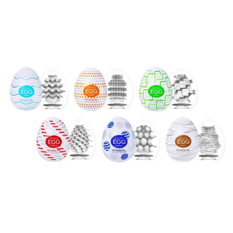 Zestaw 3 masturbatorów Egg Standard 3 Pack 1 Tenga Tenga