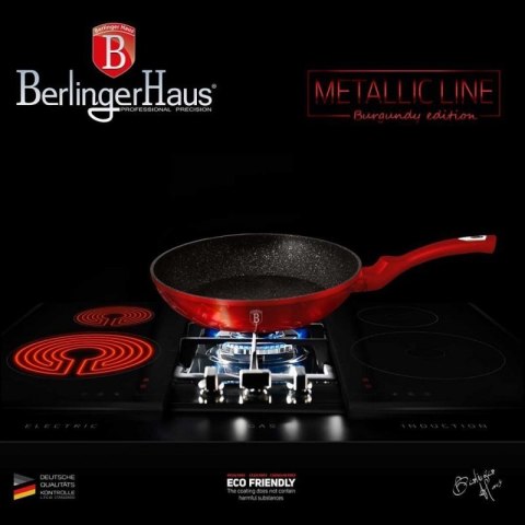 PATELNIA GRANITOWA 24cm BERLINGER HAUS RED METALLIC LINE BH-1252 Berlinger haus