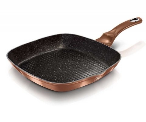 PATELNIA GRANITOWA GRILLOWA 28 cm BERLINGER HAUS BH-1889 ROSE GOLD NOIR Berlinger haus