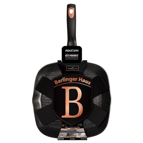 PATELNIA GRILLOWA GRANITOWA 28cm BERLINGER HAUS BLACK ROSE BH-1636 Berlinger haus