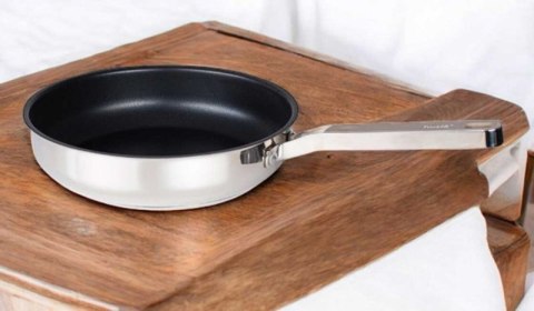 PATELNIA ZE STALI NIERDZEWNEJ 24cm HUSLA 73961 Husla