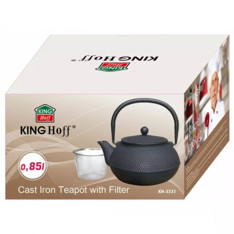 ZAPARZACZ ŻELIWNY 850ml Z FILTREM KINGHOFF KH-3331 Kinghoff