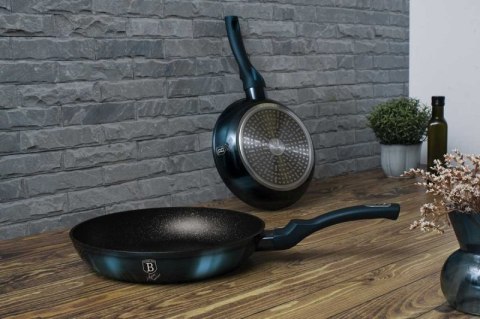 ZESTAW 3 PATELNI GRANITOWYCH 20/24/28CM BERLINGER HAUS AQUAMARINE BH-6177 Berlinger haus