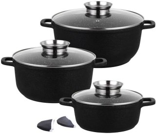 ZESTAW 8 ELEM. GARNKÓW GRANITOWYCH KLAUSBERG KB-7359 Klausberg