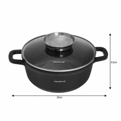 ZESTAW 8 ELEM. GARNKÓW GRANITOWYCH KLAUSBERG KB-7359 Klausberg