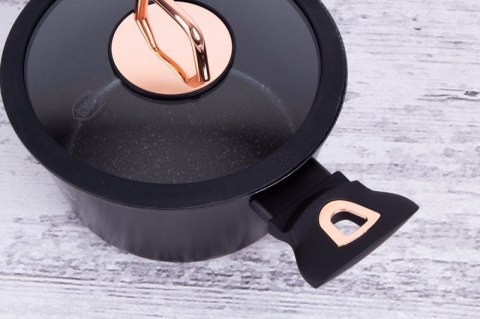 ZESTAW GARNKÓW GRANITOWYCH 10 elem. BERLINGER HAUS BLACK ROSE BH-1645 Berlinger haus