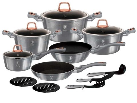 ZESTAW GARNKÓW GRANITOWYCH BERLINGER HAUS BH-6022 MOONLIGHT Berlinger haus