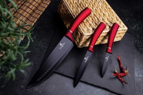 ZESTAW GARNKÓW GRANITOWYCH BERLINGER HAUS BH-6162 BURGUNDY 17 ELEM. Berlinger haus